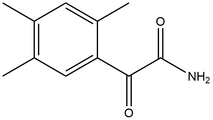 2,4,5-Trimethyl-α-oxobenzeneacetamide 结构式