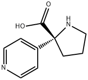 Proline, 2-(4-pyridinyl)- 结构式