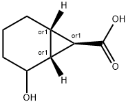 REL-(1R,6S,7R)-2-羟基双环[4.1.0]庚烷-7-羧酸 结构式