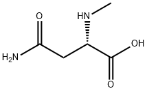 L-Asparagine, N2-methyl- 结构式