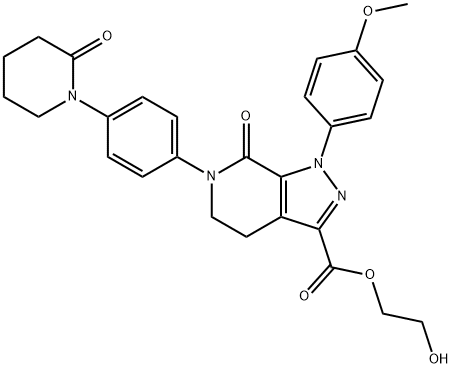 Apixaban Impurity 45 结构式