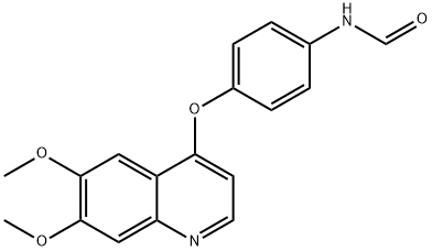 卡博替尼杂质 结构式