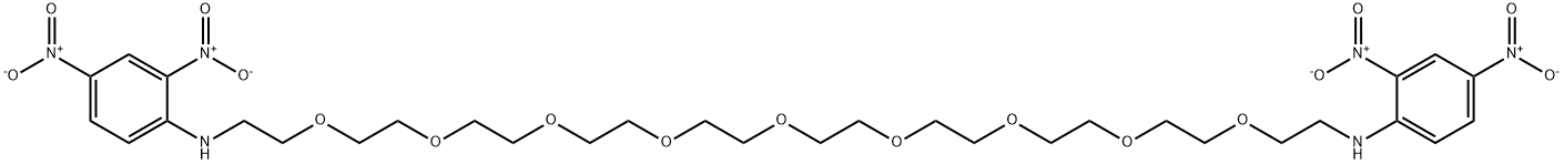 DNP-PEG9-DNP 结构式