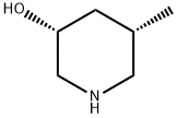 (3R,5S)-5-甲基-3-哌啶醇 结构式