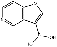 噻吩并[3,2-C]吡啶-3-基硼酸 结构式