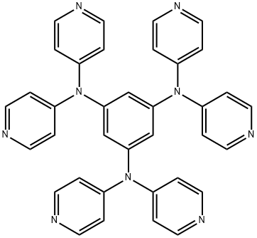 4,4',4'-(1H-咪唑-2,4,5-三基)三吡啶 结构式