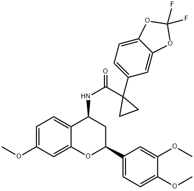 化合物 CFTR CORRECTOR 8 结构式