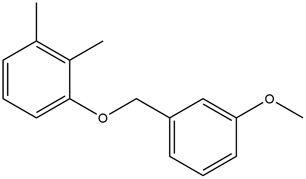 1-[(3-Methoxyphenyl)methoxy]-2,3-dimethylbenzene 结构式