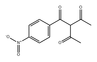 2,4-Pentanedione, 3-(4-nitrobenzoyl)- 结构式