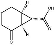 (1S,6R,7S)-2-氧代双环[4.1.0]庚烷-7-羧酸 结构式
