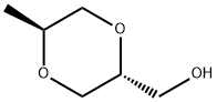 1,4-Dioxane-2-methanol, 5-methyl-, (2R,5S)- 结构式