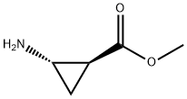 (1S,2S)-2-氨基环丙烷甲酸甲酯 结构式