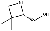 (S)-(3,3-二甲基氮杂环丁烷-2-基)甲醇 结构式