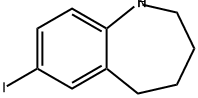 1H-1-Benzazepine, 2,3,4,5-tetrahydro-7-iodo- 结构式