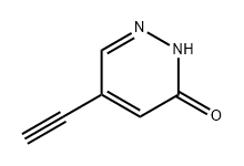 5-乙炔基哒嗪-3(2H)-酮 结构式