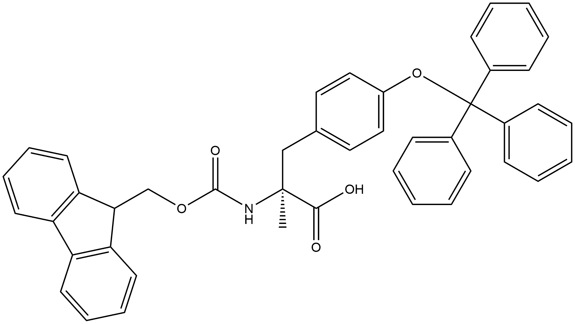 N6-[芴甲氧羰基]-N2-[(2-丙烯基氧基)羰基]-L-赖氨酸 结构式