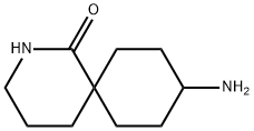 9-氨基-2-氮杂螺[5.5]十一烷-1-酮 结构式