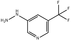 3-肼基-5-(三氟甲基)吡啶 结构式