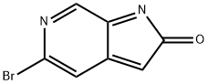 5-Bromo-6-azaindole-2-one 结构式