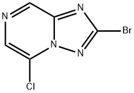 2-溴-5-氯-[1,2,4]三唑并[1,5-A]吡嗪 结构式