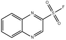 喹喔啉-2-磺酰氟 结构式