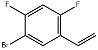 5-Bromo-2,4-difluorostyrene 结构式
