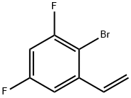 2-Bromo-3,5-difluorostyrene 结构式