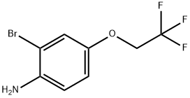 2-Bromo-4-(2,2,2-trifluoroethoxy)aniline 结构式