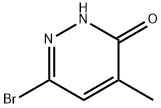 3(2H)-Pyridazinone, 6-bromo-4-methyl- 结构式