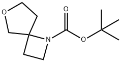 tert-butyl 6-oxa-1-azaspiro[3.4]octane-1-carboxylate 结构式