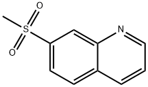 Quinoline, 7-(methylsulfonyl)- 结构式