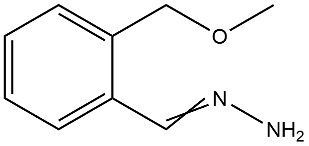 2-(Methoxymethyl)benzaldehyde hydrazone 结构式