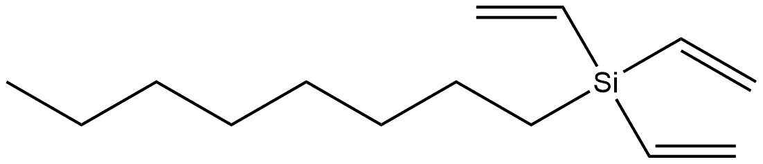 Silane, triethenyloctyl- 结构式