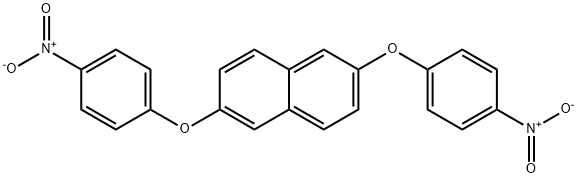 NAPHTHALENE, 2,6-BIS(4-NITROPHENOXY)- 结构式