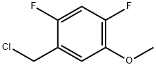 Benzene, 1-(chloromethyl)-2,4-difluoro-5-methoxy-