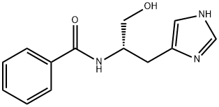 Benzamide, N-[(1S)-2-hydroxy-1-(1H-imidazol-4-ylmethyl)ethyl]- (9CI) 结构式