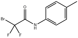 2-Bromo-2,2-difluoro-N-(p-tolyl)acetamide 结构式