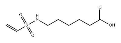 Hexanoic acid, 6-[(ethenylsulfonyl)amino]- 结构式