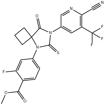 阿帕鲁胺杂质22 结构式