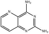 吡啶并[3,2-D]嘧啶-2,4-二胺 结构式