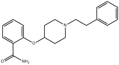 2-((1-Phenethylpiperidin-4-yl)oxy)benzamide 结构式