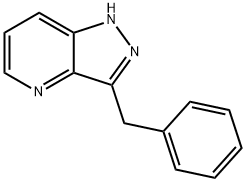 3-Benzyl-1H-pyrazolo[4,3-b]pyridine 结构式