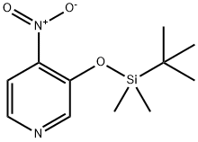 3-((tert-Butyldimethylsilyl)oxy)-4-nitropyridine 结构式