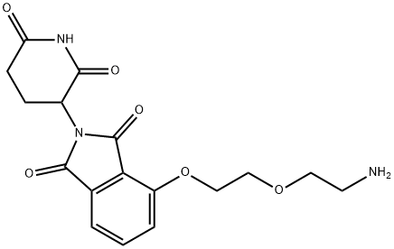 萨力多胺-O-一聚乙二醇-氨基 结构式