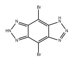 Benzo[1,2-d:4,5-d']bistriazole, 4,8-dibromo-1,6-dihydro- 结构式