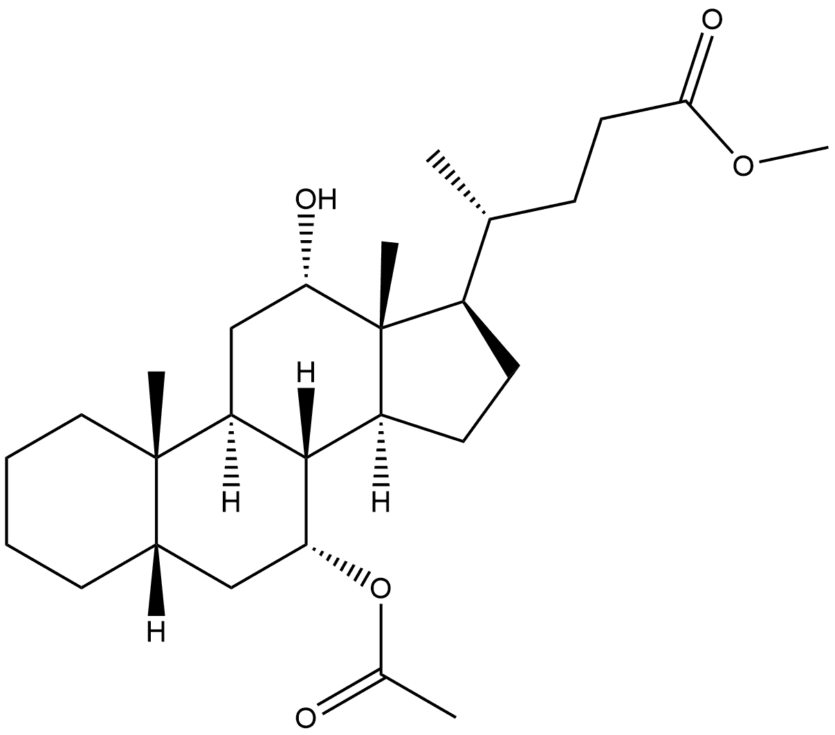 胆酸杂质 结构式