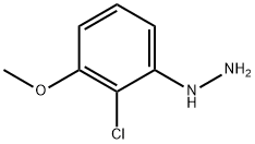Hydrazine, (2-chloro-3-methoxyphenyl)- 结构式