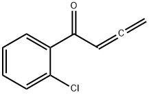 1-(2-氯苯基)-2,3-丁二烯-1-酮 结构式