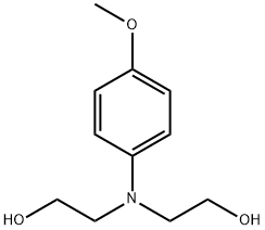 Ethanol, 2,2'-[(4-methoxyphenyl)imino]bis- 结构式