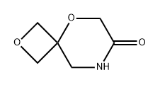 2,5-二氧杂-8-氮杂螺[3.5]壬烷-7-酮 结构式